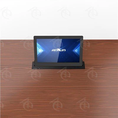 Moniteur d'inclinaison réglable rétractable motorisé de 19''